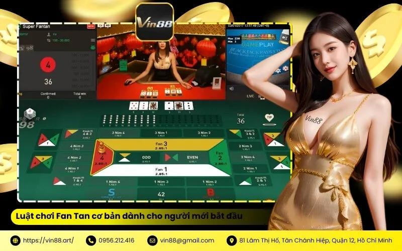 Luật chơi Fan Tan cơ bản dành cho người mới bắt đầu